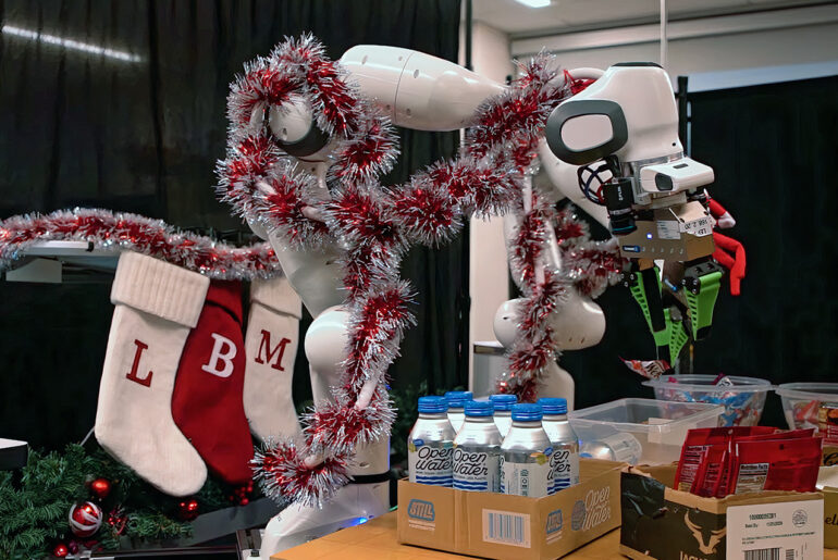 Toyota Research Institute Robots Holiday Supply Kit