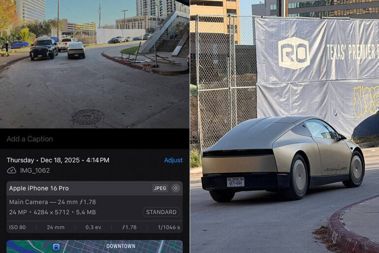 Production Tesla Cybercab No Steering Wheel Public Austin