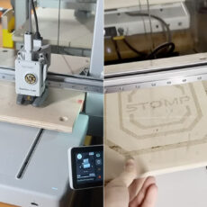 3D Printer Wood Engraver Mod