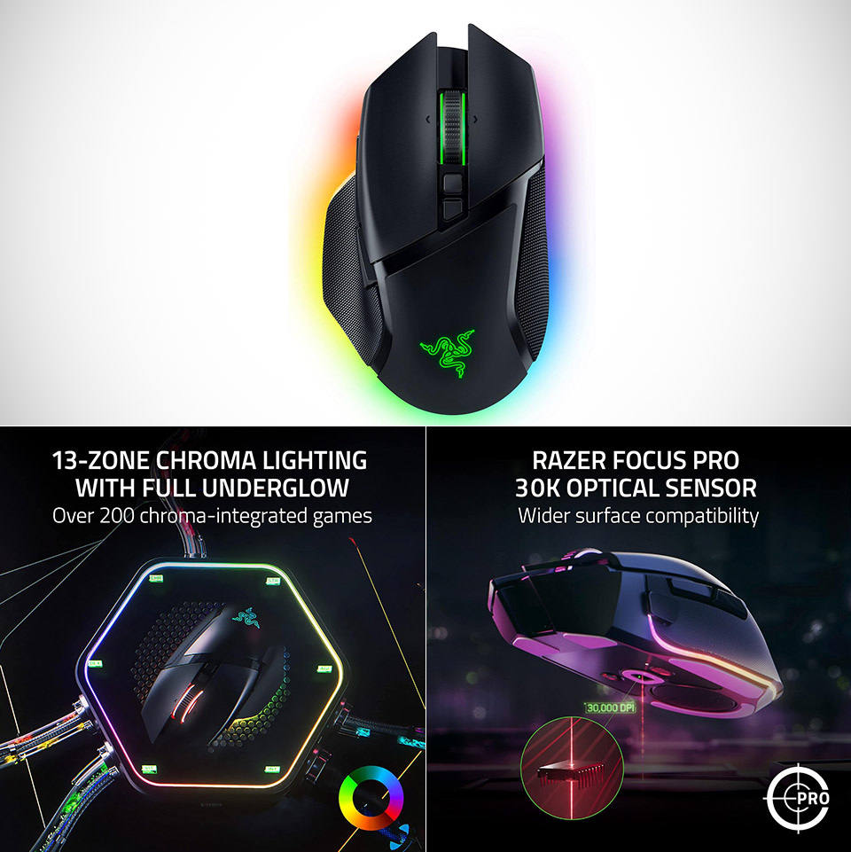 Razer Basilisk V3 Pro Wireless Mouse