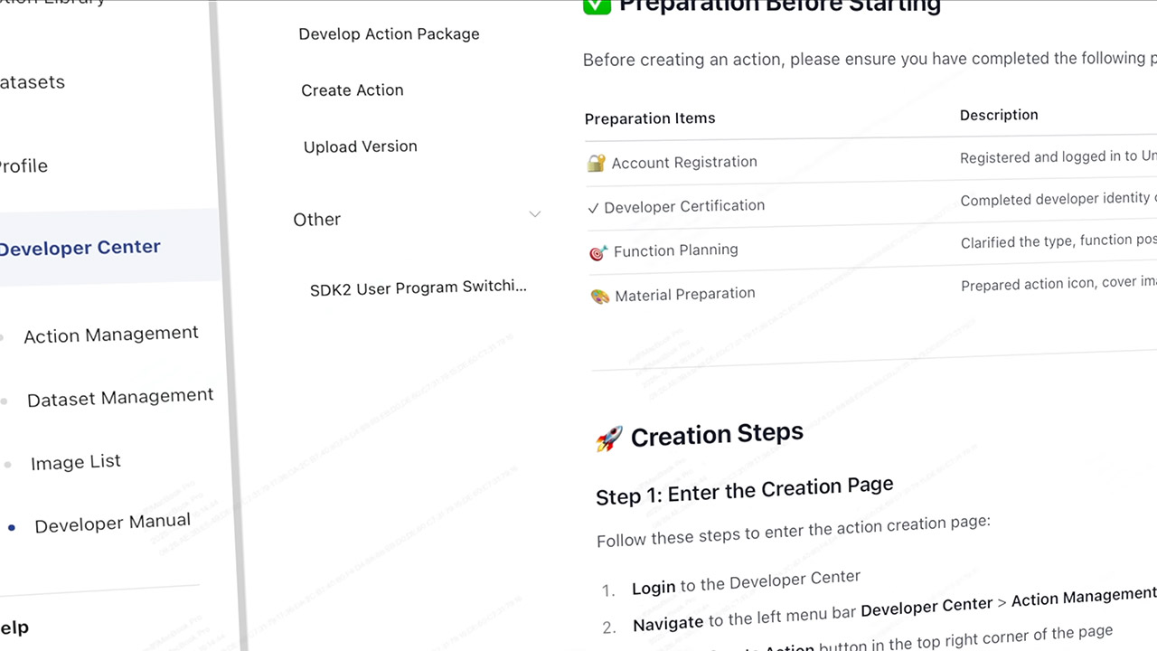 Unitree G1 Humanoid Robot App Store