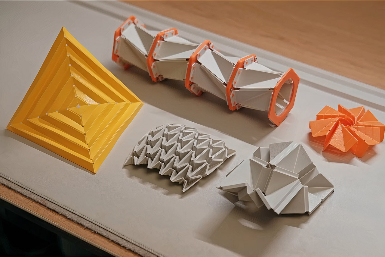 3D-Printed Origami Designs