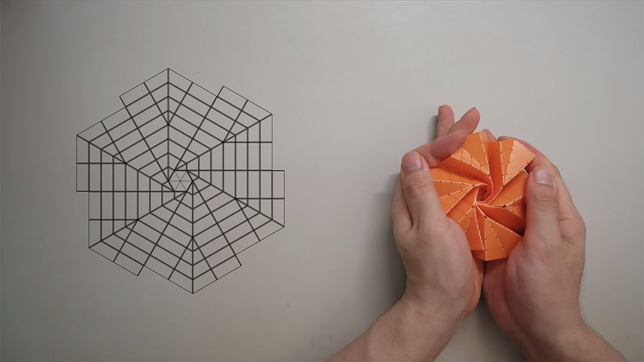 3D-Printed Origami Designs