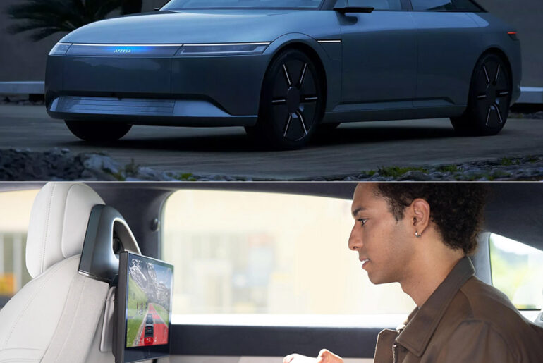 Sony Honda Mobility AFEELA EV In-Car PS Remote Play