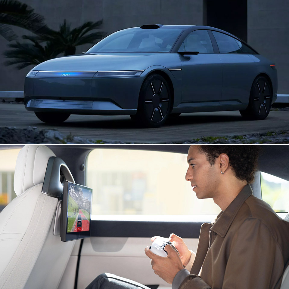 Sony Honda Mobility AFEELA EV In-Car PS Remote Play