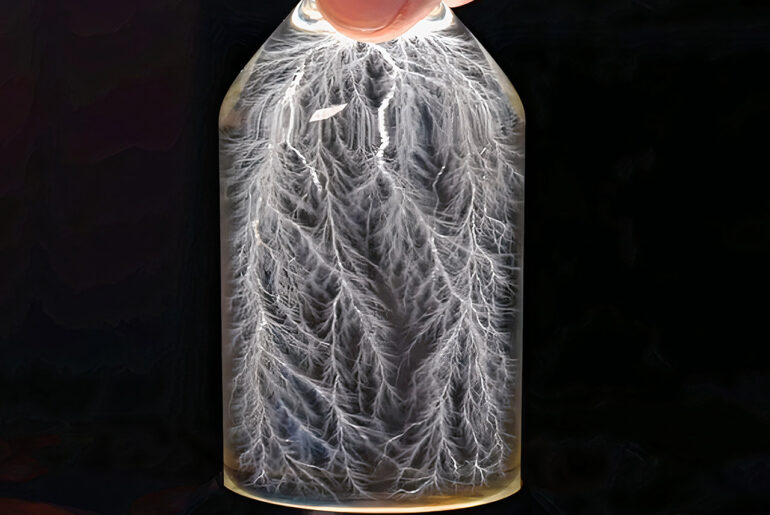 Lightning in a Bottle Particle Accelerator Lichtenberg Effect