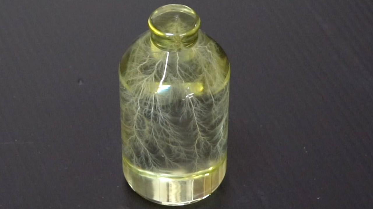 Lightning in a Bottle Particle Accelerator Lichtenberg Effect