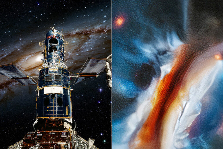 Hubble Largest Protoplanetary Disk Circling Star