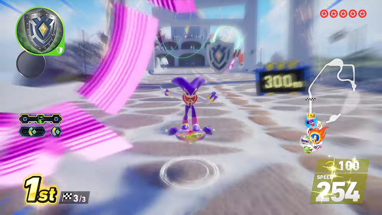 NiGHTS Festival Sonic Racing CrossWorlds Screenshot