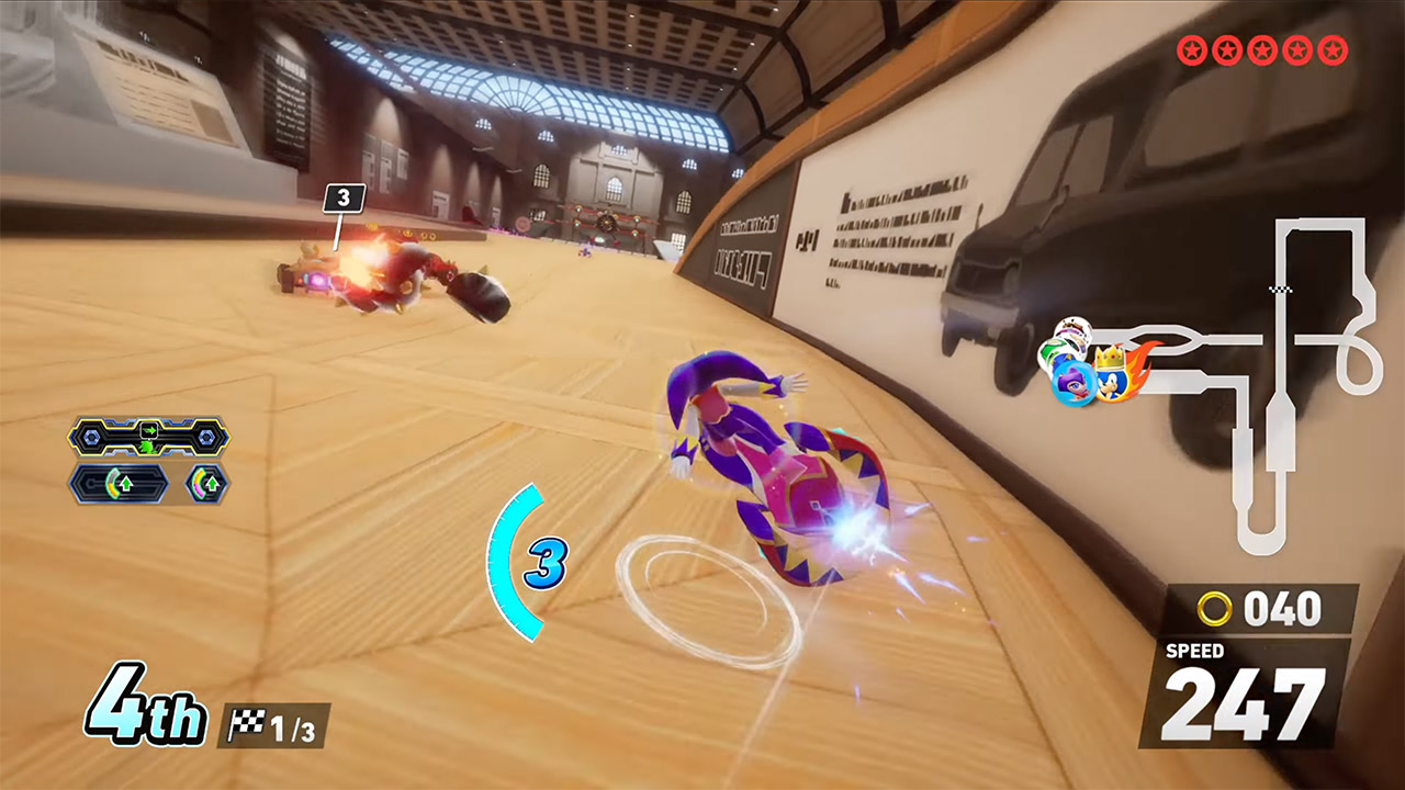 NiGHTS Festival Sonic Racing CrossWorlds Screenshot