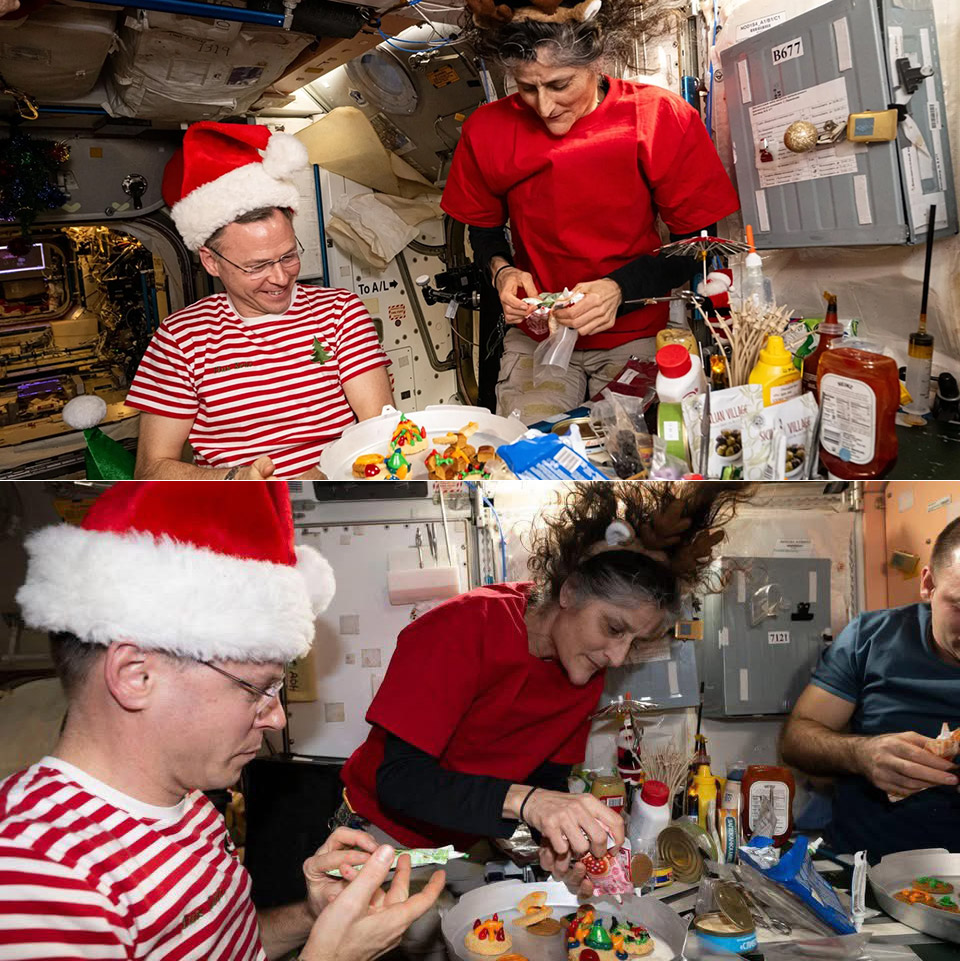 NASA ISS Crew Christmas In Space 2025