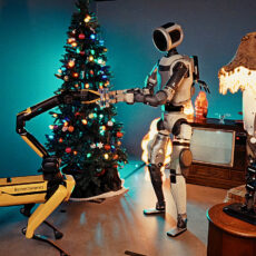 Boston Dynamics Atlas Spot Holidays 2025