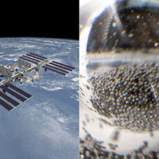 NASA Fluid Particles Experiment Physics ISS Microgravity