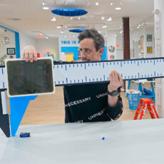 Oversized World's Largest Digital Calipers