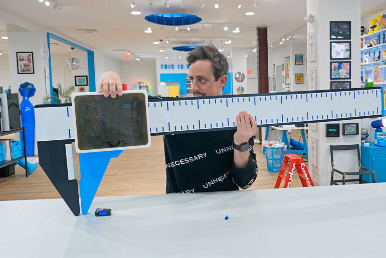 Oversized World's Largest Digital Calipers