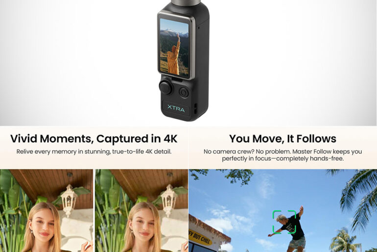 Xtra Muse Pocket Gimbal Camera