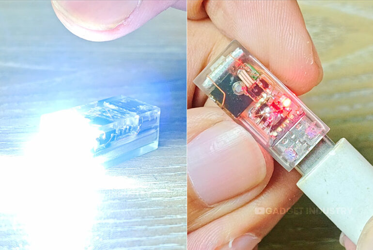 Smallest Rechargeable Flashlight