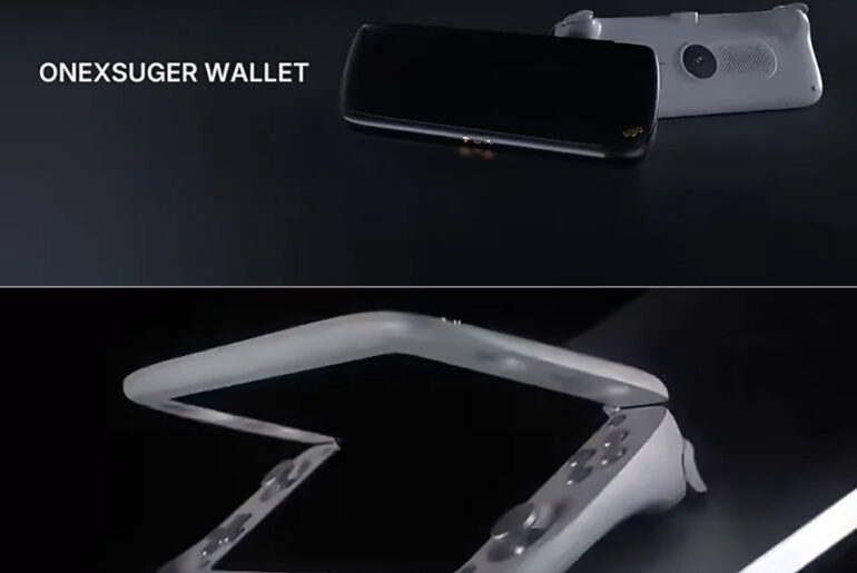 OneXPlayer OneXSugar Wallet Foldable Handheld Console Teaser