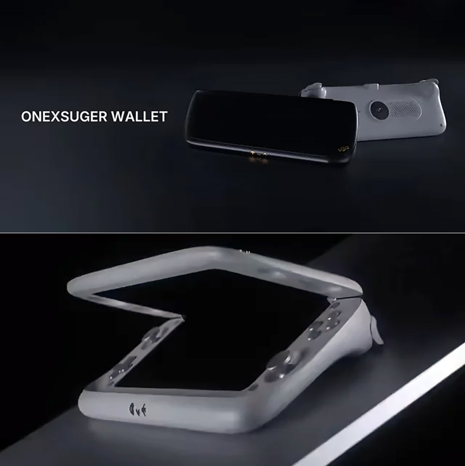 OneXPlayer OneXSugar Wallet Foldable Handheld Console Teaser