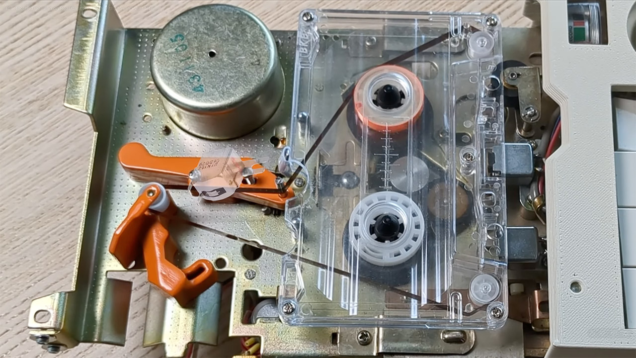 Real Spotify Tape Cassette Streamer Bluetooth Deck