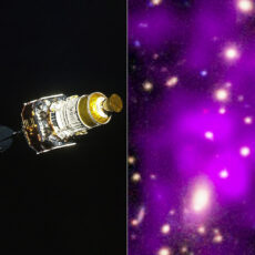 NASA Chandra X-ray Observatory Champagne Cluster New Year 2026