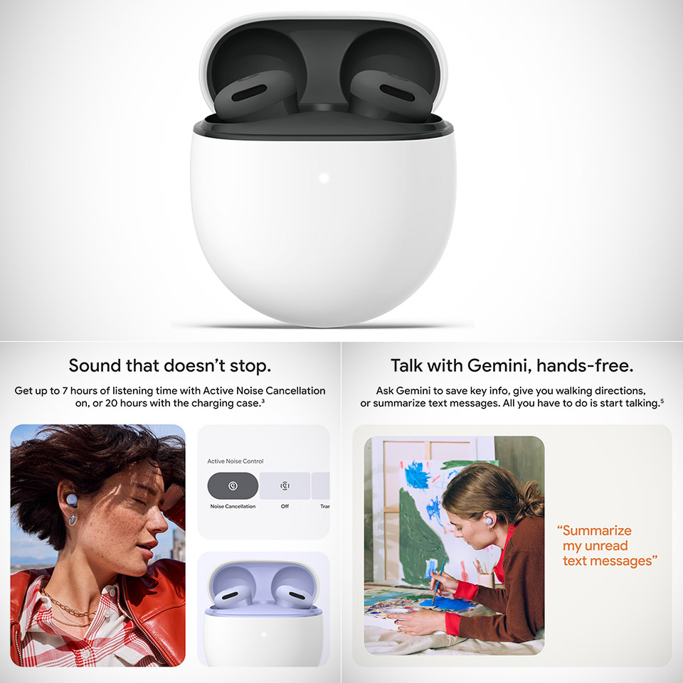 Google Pixel Buds 2a Wireless Earbuds