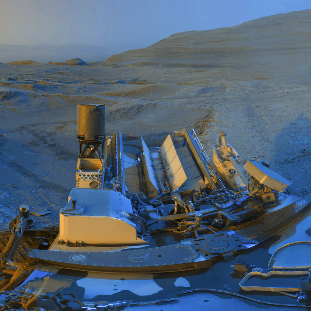 NASA Postcard from Mars Greeting 2025 Curiosity Rover