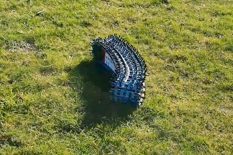 Porcospino Flex Caterpillar Robot