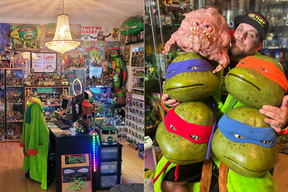 Largest Collection of Teenage Mutant Ninja Turtles Memorabilia Guinness