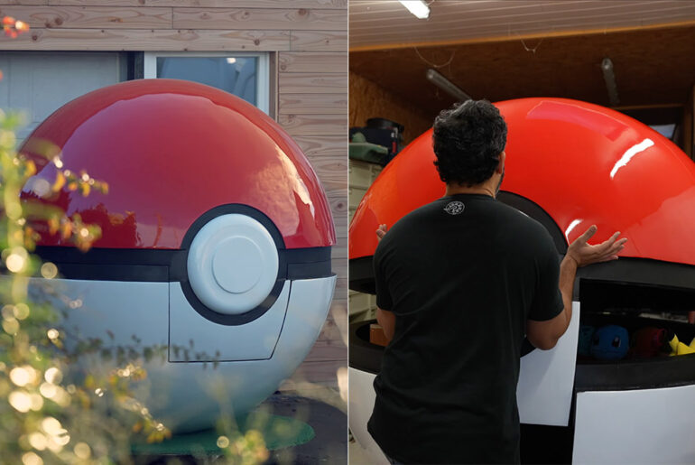 3D-Printed Pokeball Pokemon