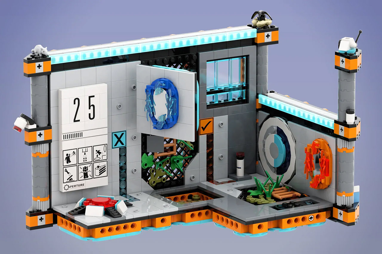 LEGO Ideas Portal 2 Test Chamber