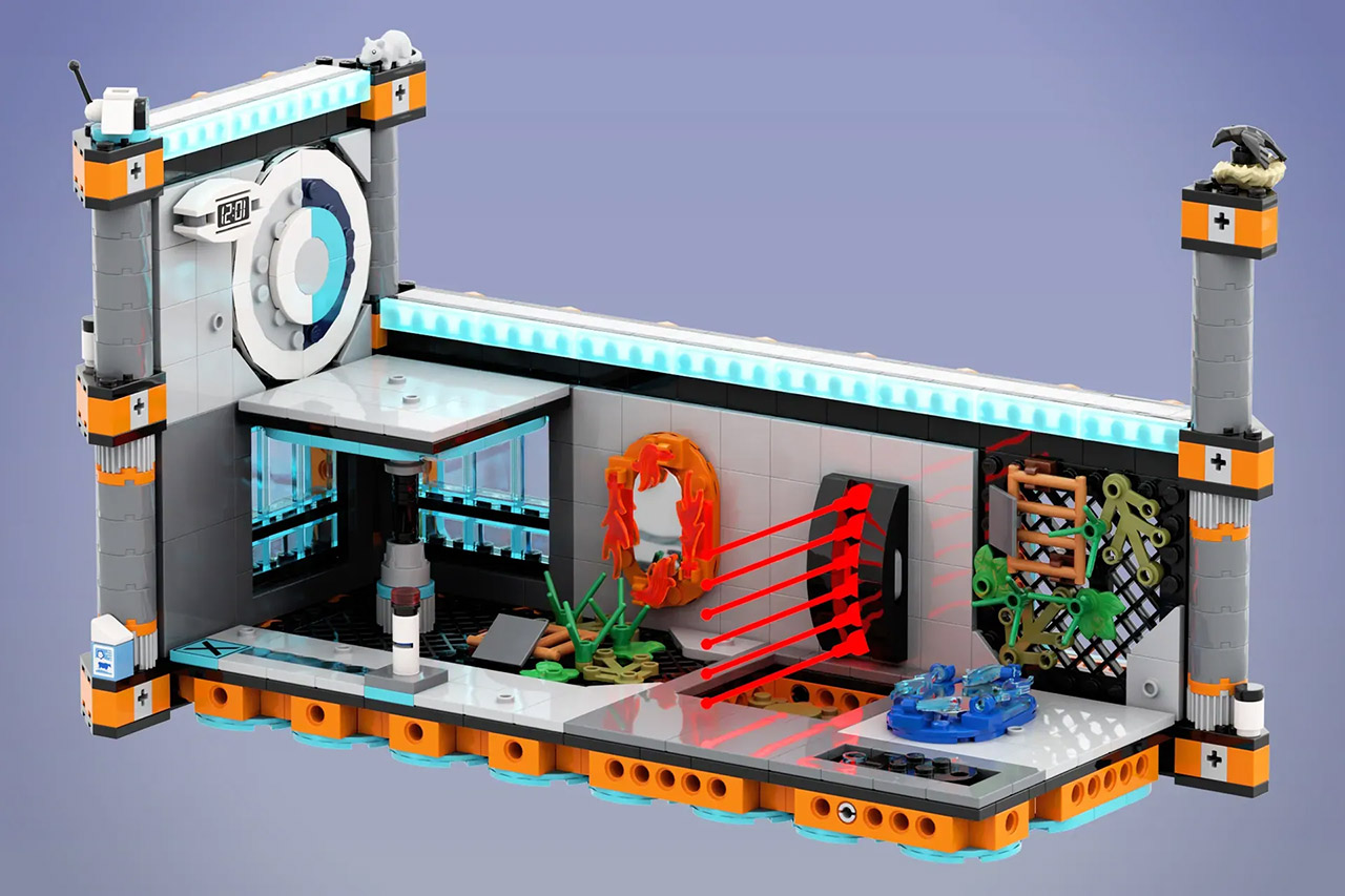 LEGO Ideas Portal 2 Test Chamber