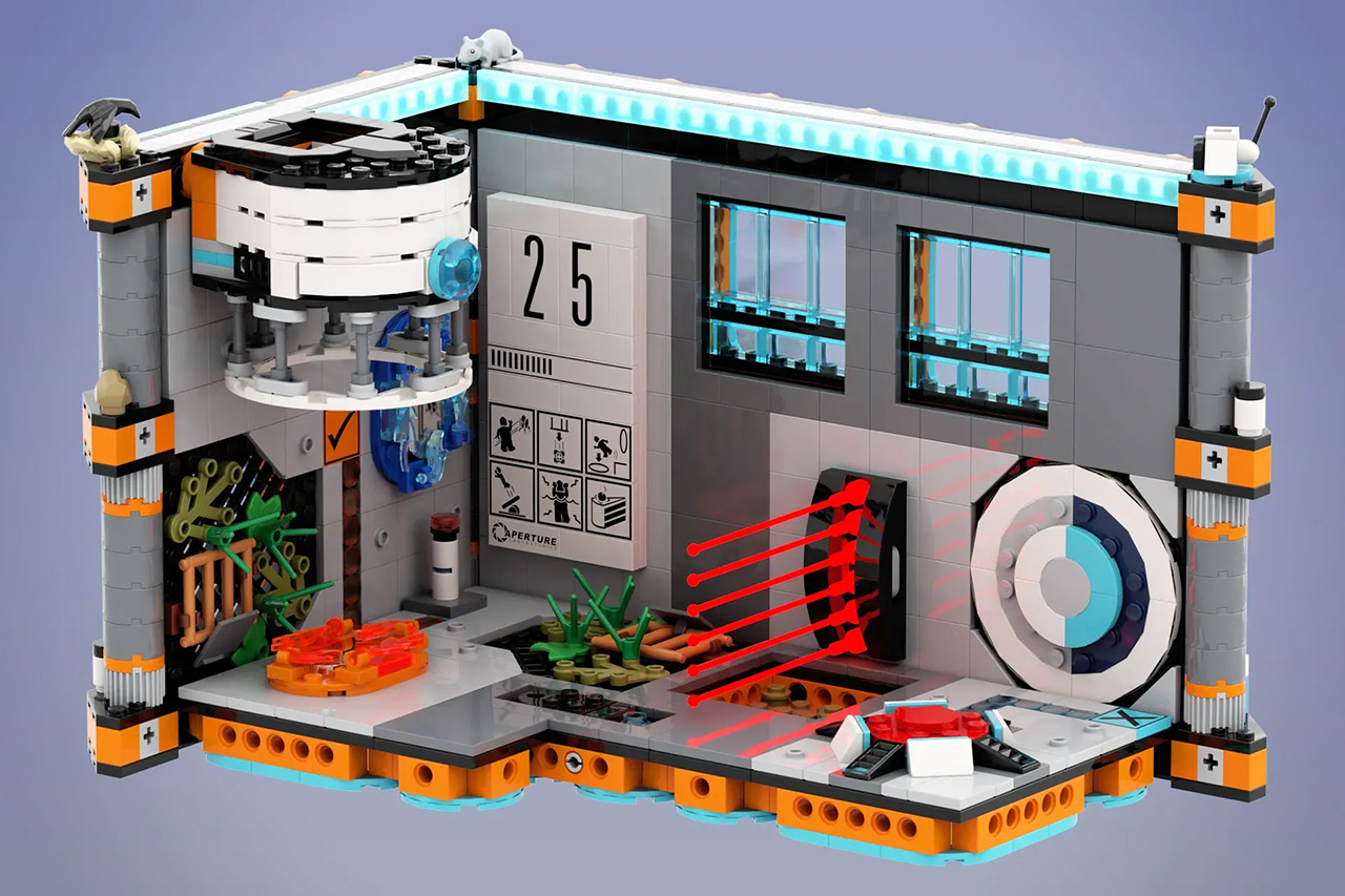 LEGO Ideas Portal 2 Test Chamber