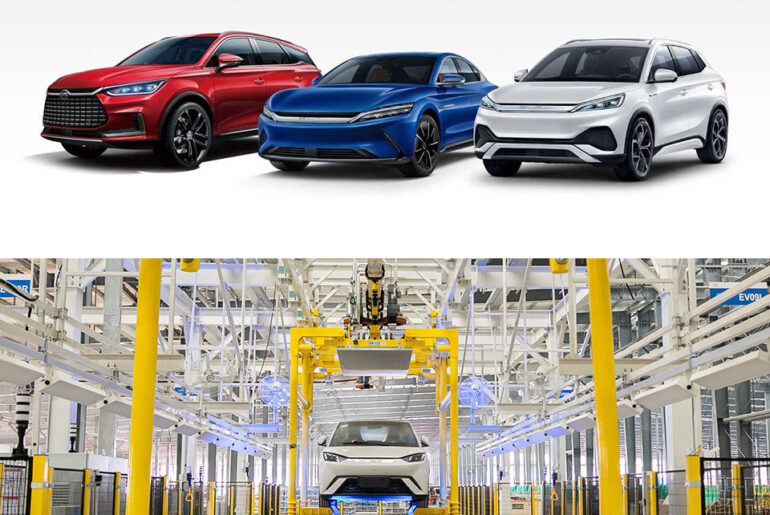 BYD EV Crown Top Seller Tesla