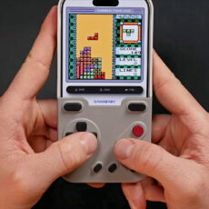 GameBaby Bitmo Lab iPhone Case Retro Handheld