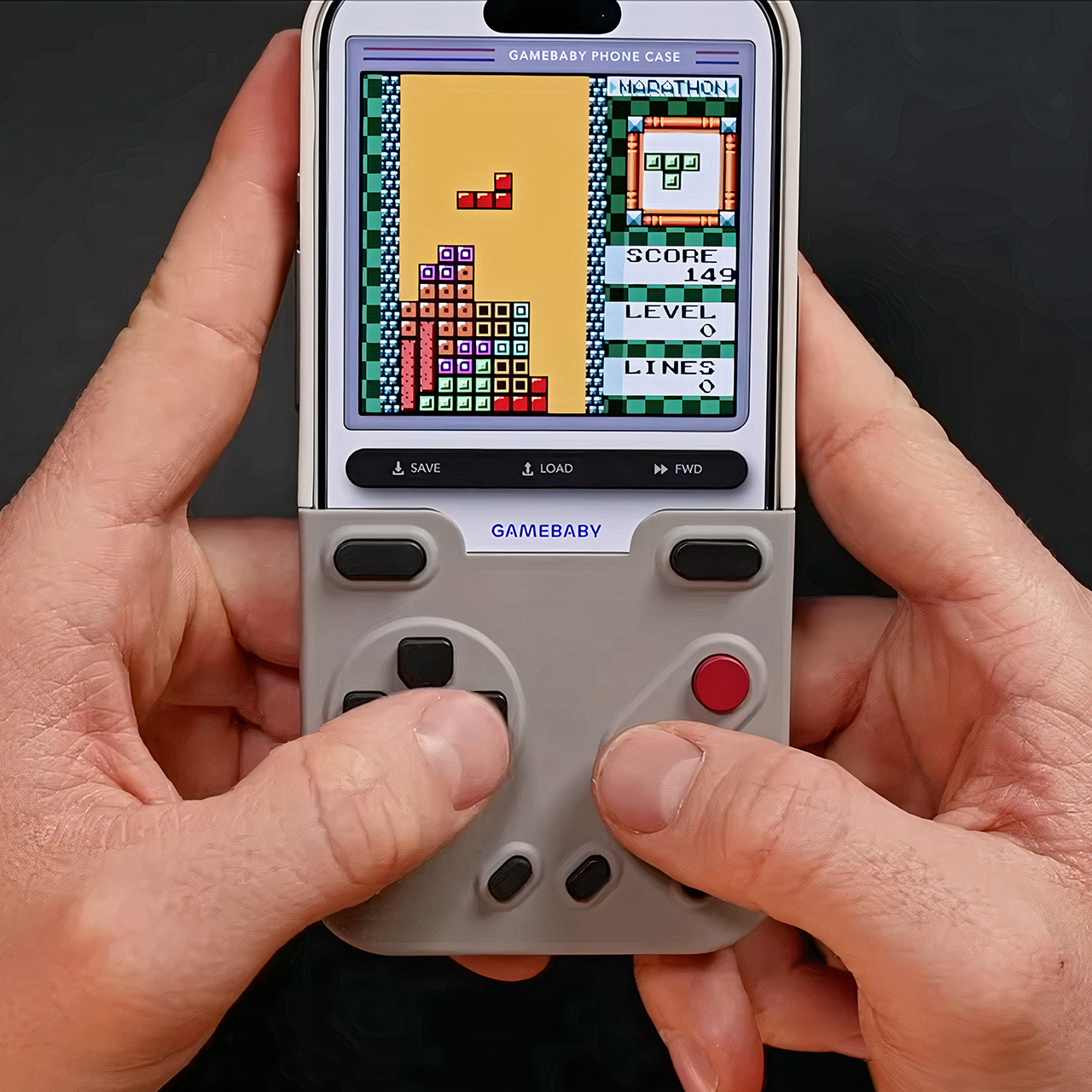 GameBaby Bitmo Lab iPhone Case Retro Handheld