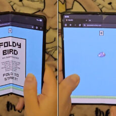 Foldy Bird Flappy Bird Clone Foldable Phone