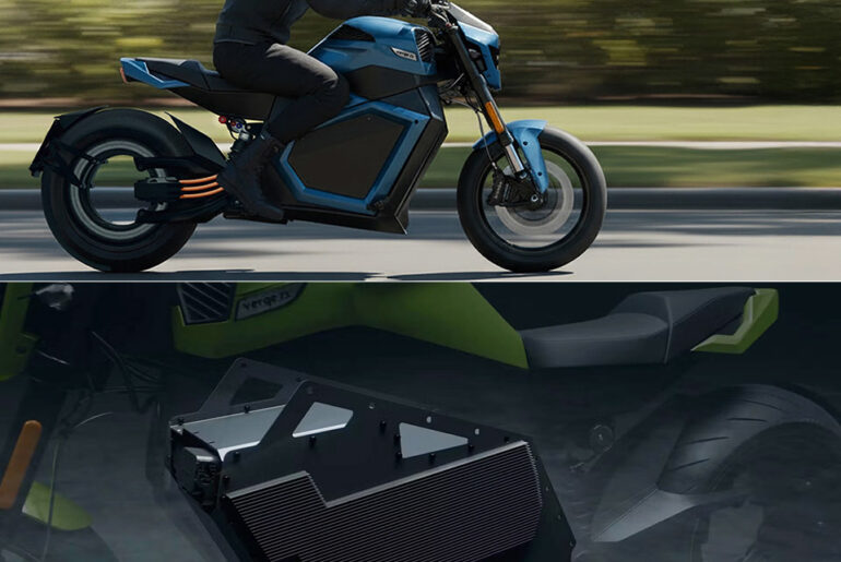 Verge TS Pro Electric Motorcycle Solid-State Battery