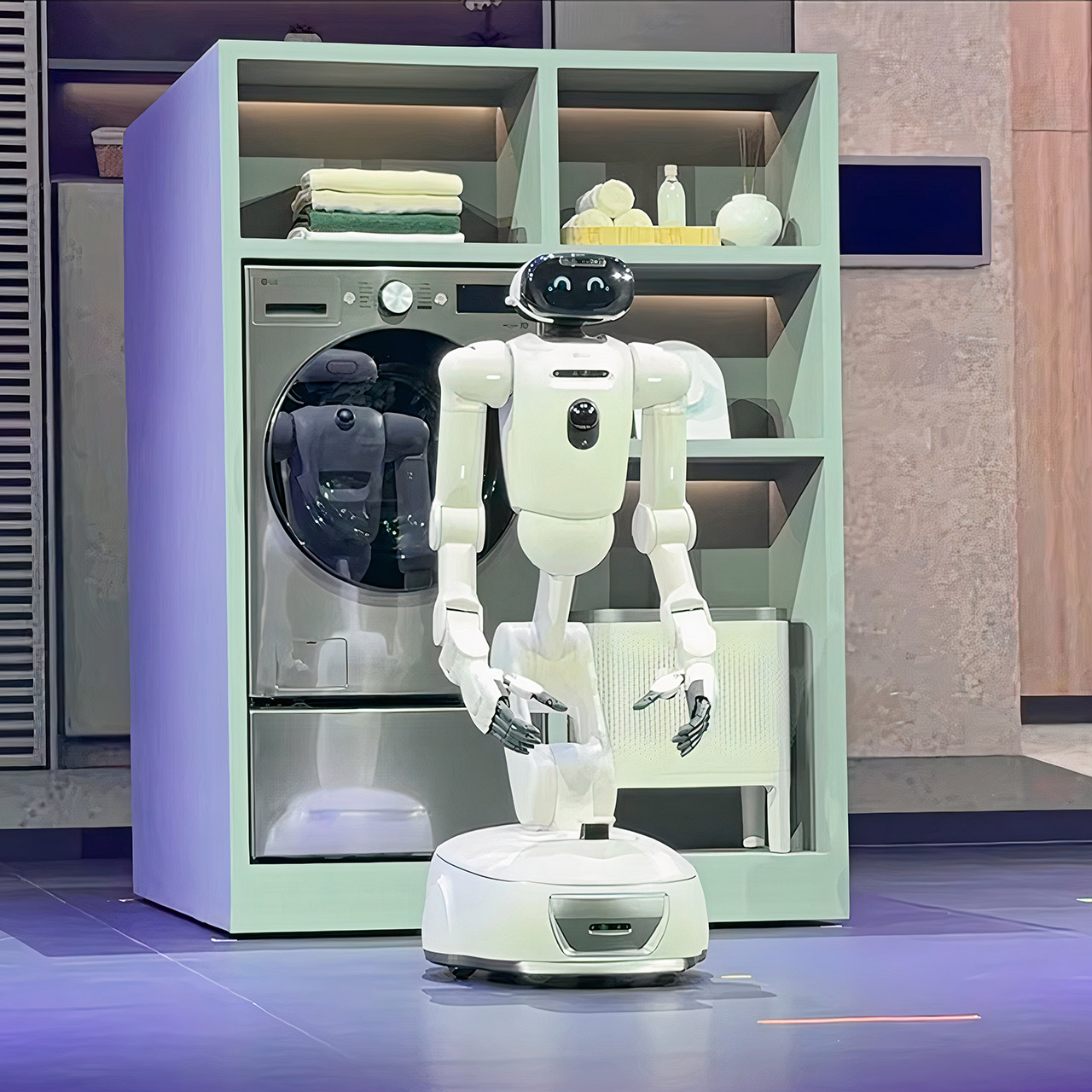 LG CLOiD Robot Home CES 2026