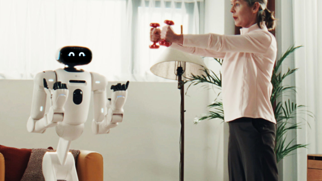 LG CLOiD Robot Home CES 2026