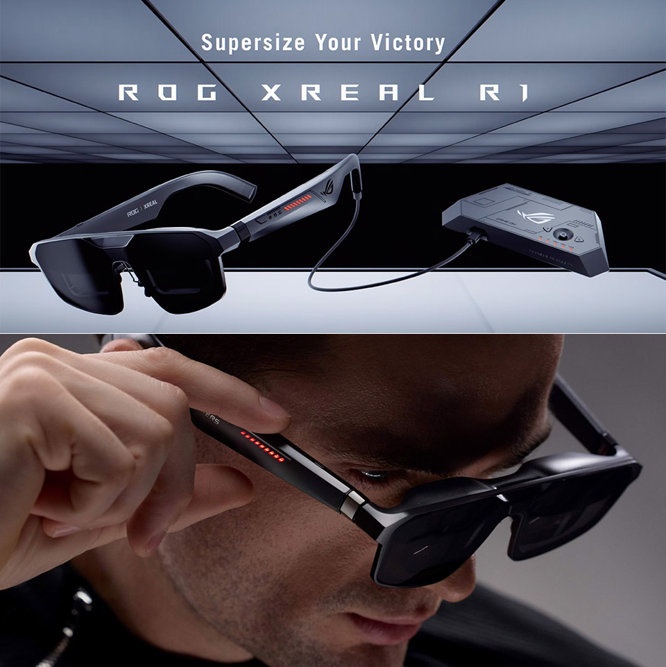 ASUS ROG Xreal R1 AR Gaming Glasses CES 2026