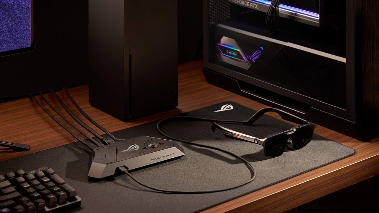 ASUS ROG Xreal R1 AR Gaming Glasses CES 2026