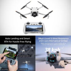 DJI Mini 3 RC Drone with Controller