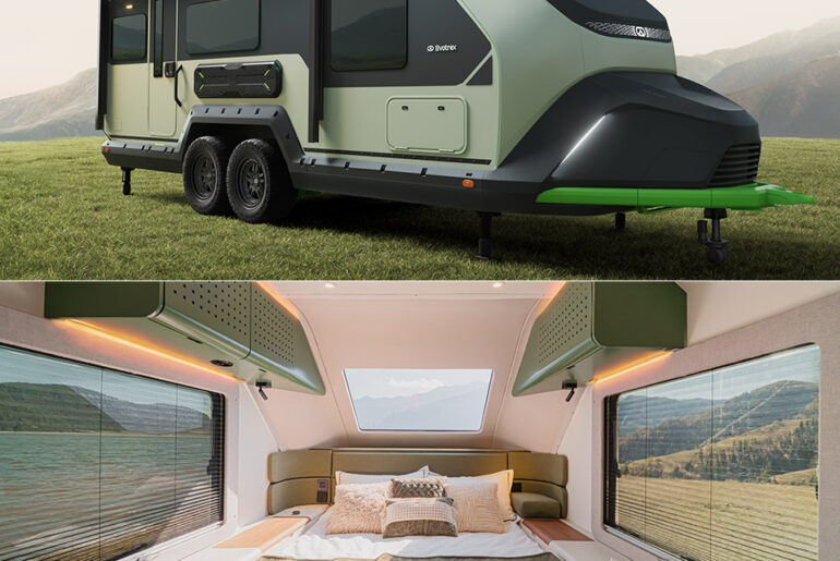 Evotrex PG5 Power-Generating RV Trailer Camper
