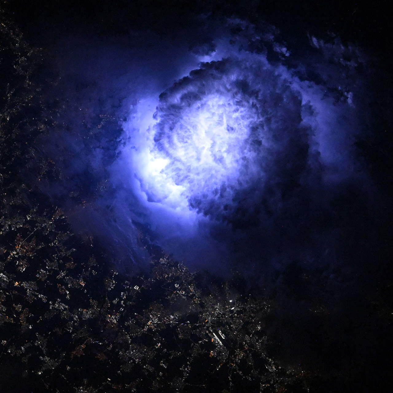 NASA Astronaut Nichole Ayers Lightning ISS