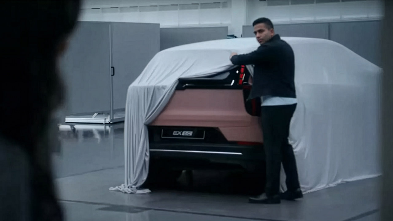 Volvo EX60 Electric SUV Teaser