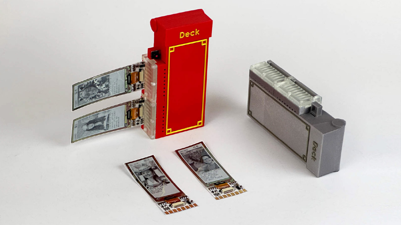 Pocket Ink Cards E-Ink Display MIT