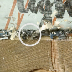 Chainsaw Blade Cutting Wood 20,000FPS Slow Motion