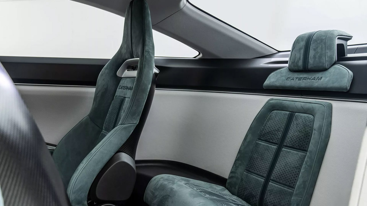 Caterham Project V Electric Sports Car Interior