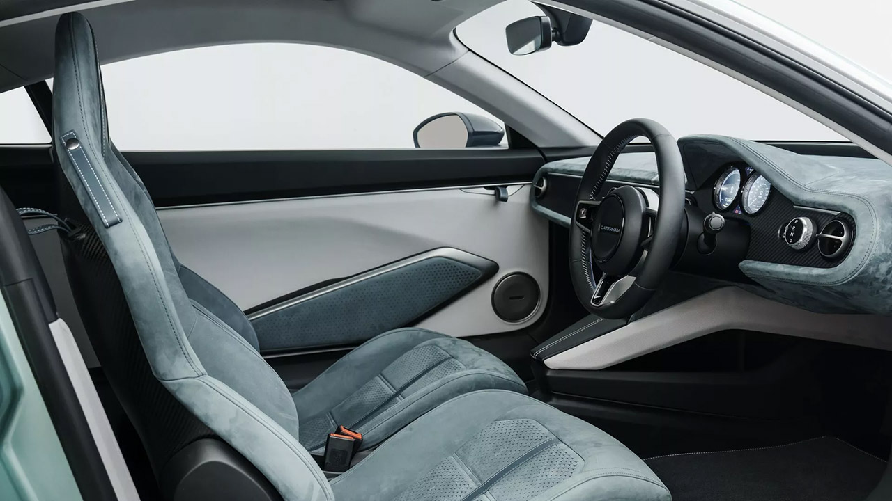 Caterham Project V Electric Sports Car Interior